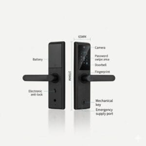 Serrure intelligente X7 wifi Camera
