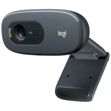 Webcam HD Logitech C270 – Micro Intégré Réducteur de Bruit