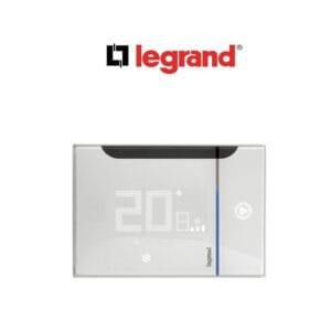 Thermostat connecté Legrand pour climatisation encastré blanc